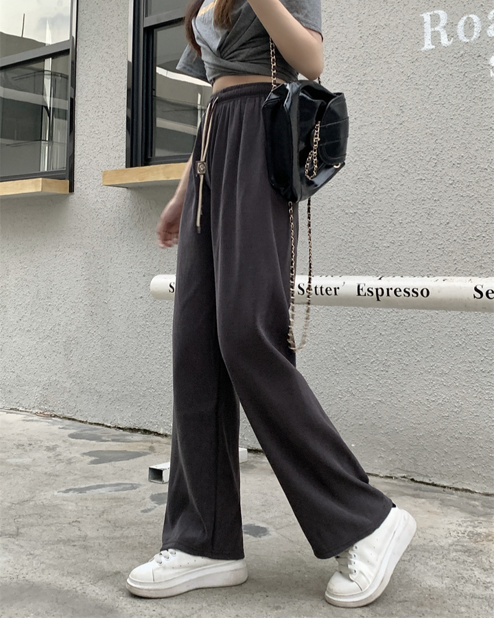 Priscilla™ | Laidback Style High Waist Wide Leg Pants