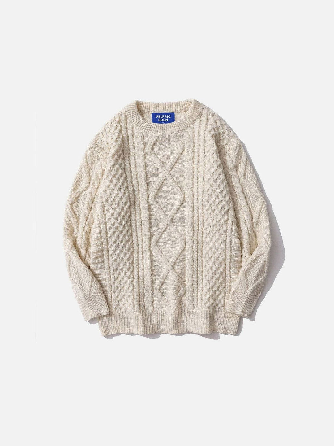 Analeigh™ | Retro Style Textured Knit Sweater