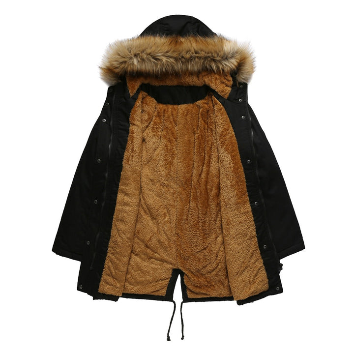 Freya™ | Autumn-Winter Hooded Warm Velvet Fur Coat