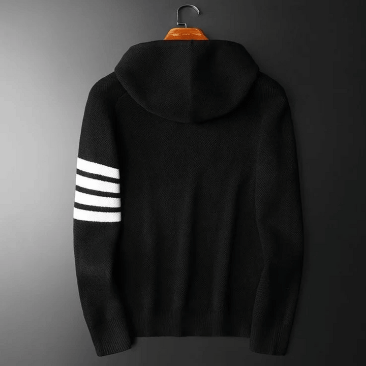 Coen™ | Textured Fabric Premium Hooded Sweatshirt