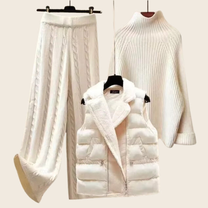 Lela™ | Women's All-White Fall-Winter Fashion Set