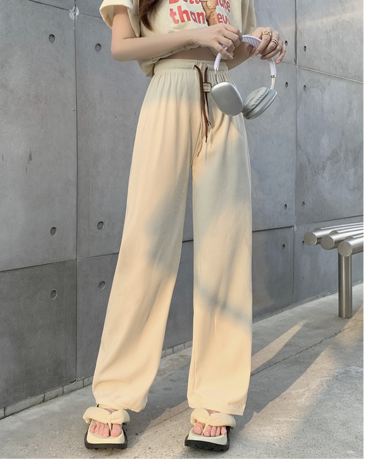 Priscilla™ | Laidback Style High Waist Wide Leg Pants