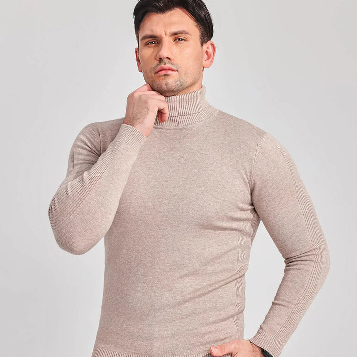 Adriano™ | Classic Muscle Fit Turtleneck Sweater