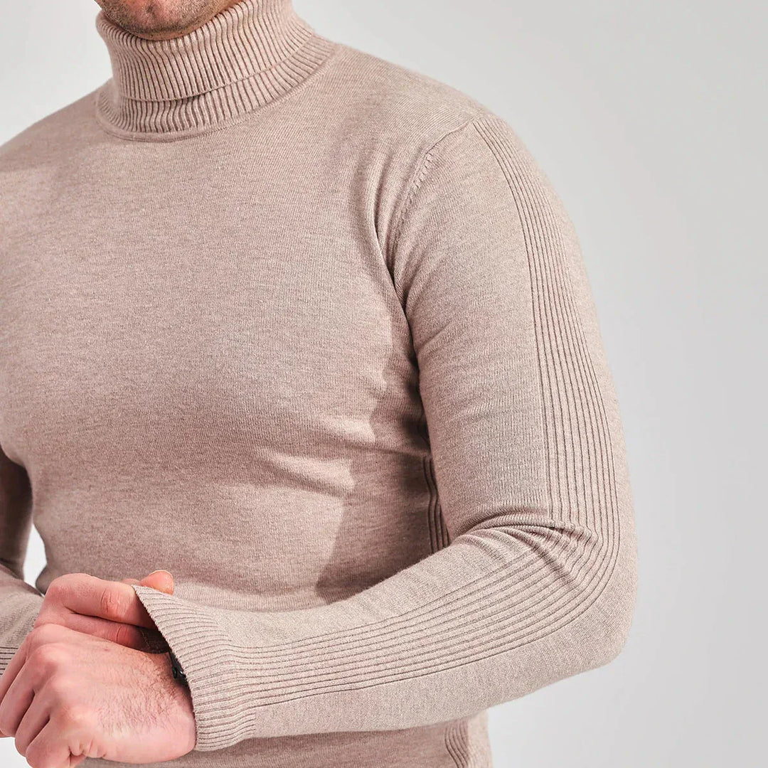 Adriano™ | Classic Muscle Fit Turtleneck Sweater