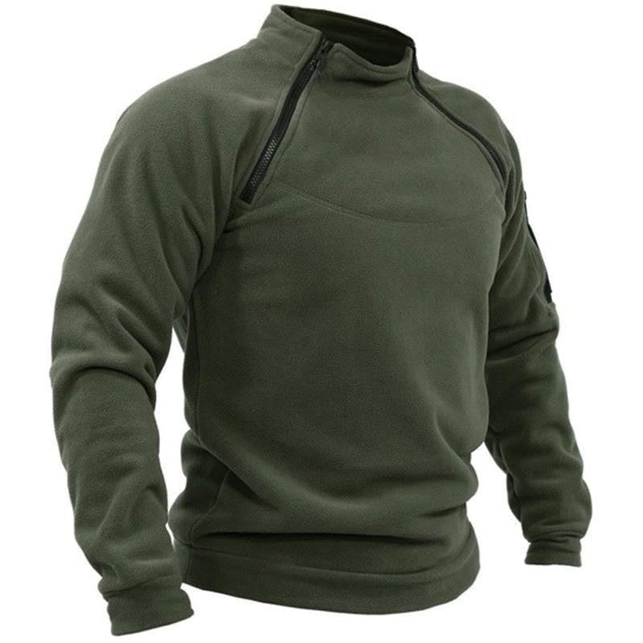 Renard™ | Modern Stand Collar Dual Zip Warm Sweater