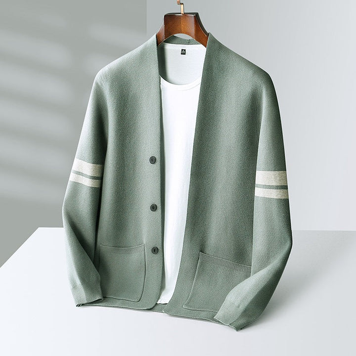 Joshua™ | Luxury Style Merino Wool Cardigan