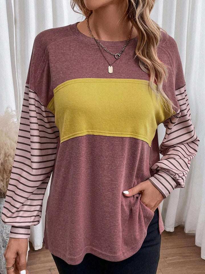 Vangie™ | Casual Lantern Sleeve Autumn-Spring Tunic Top