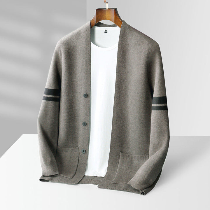 Joshua™ | Luxury Style Merino Wool Cardigan