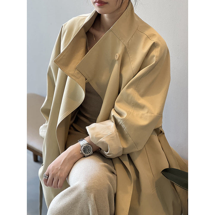 Gail™ | Classic High Fashion French Trench Coat