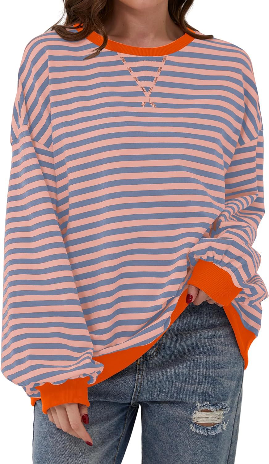 Keira™ | Casual Striped Loose Fit Sweater