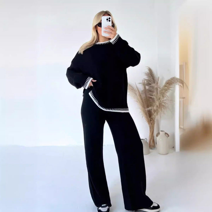 Lotte™ | Women's Autumn-Winter Warm Loose Fit Sweater and Pants