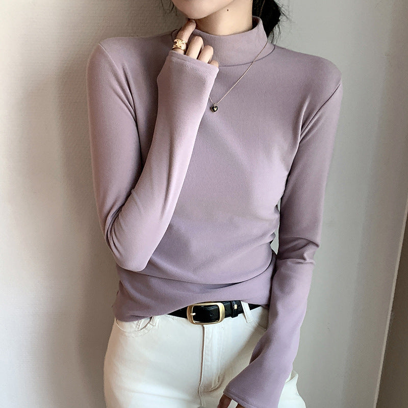 Victoria™ | Thick Warm Velvet Turtleneck Long Sleeved Inner Shirt