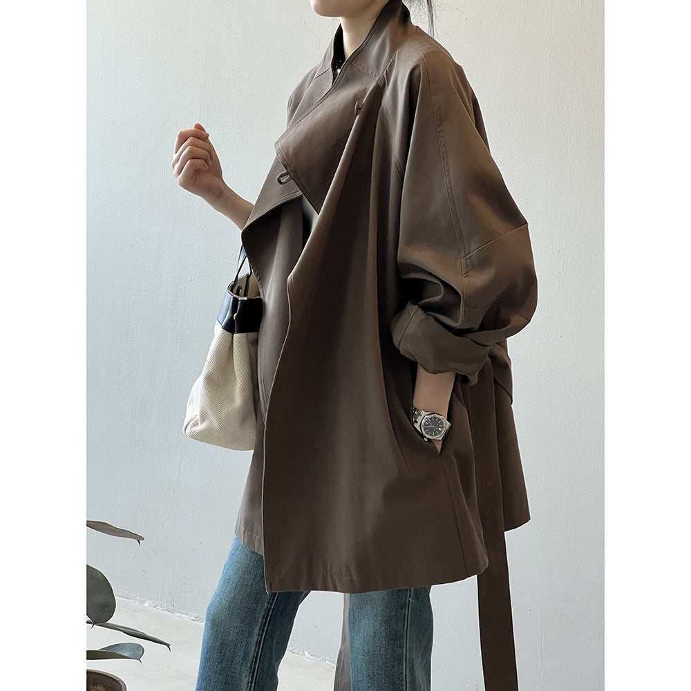 Gail™ | Classic High Fashion French Trench Coat