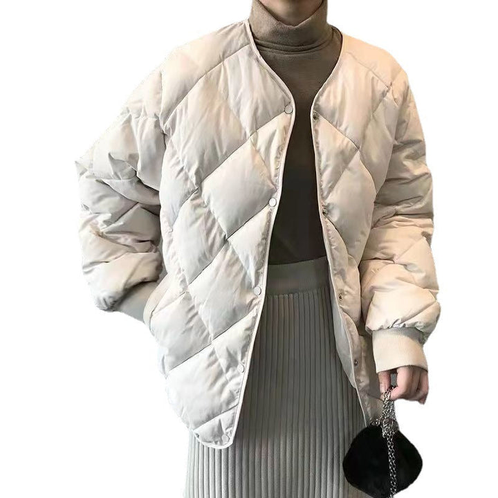 Imani™ | Diamond Quilted Thermal Casual Cotton Jacket