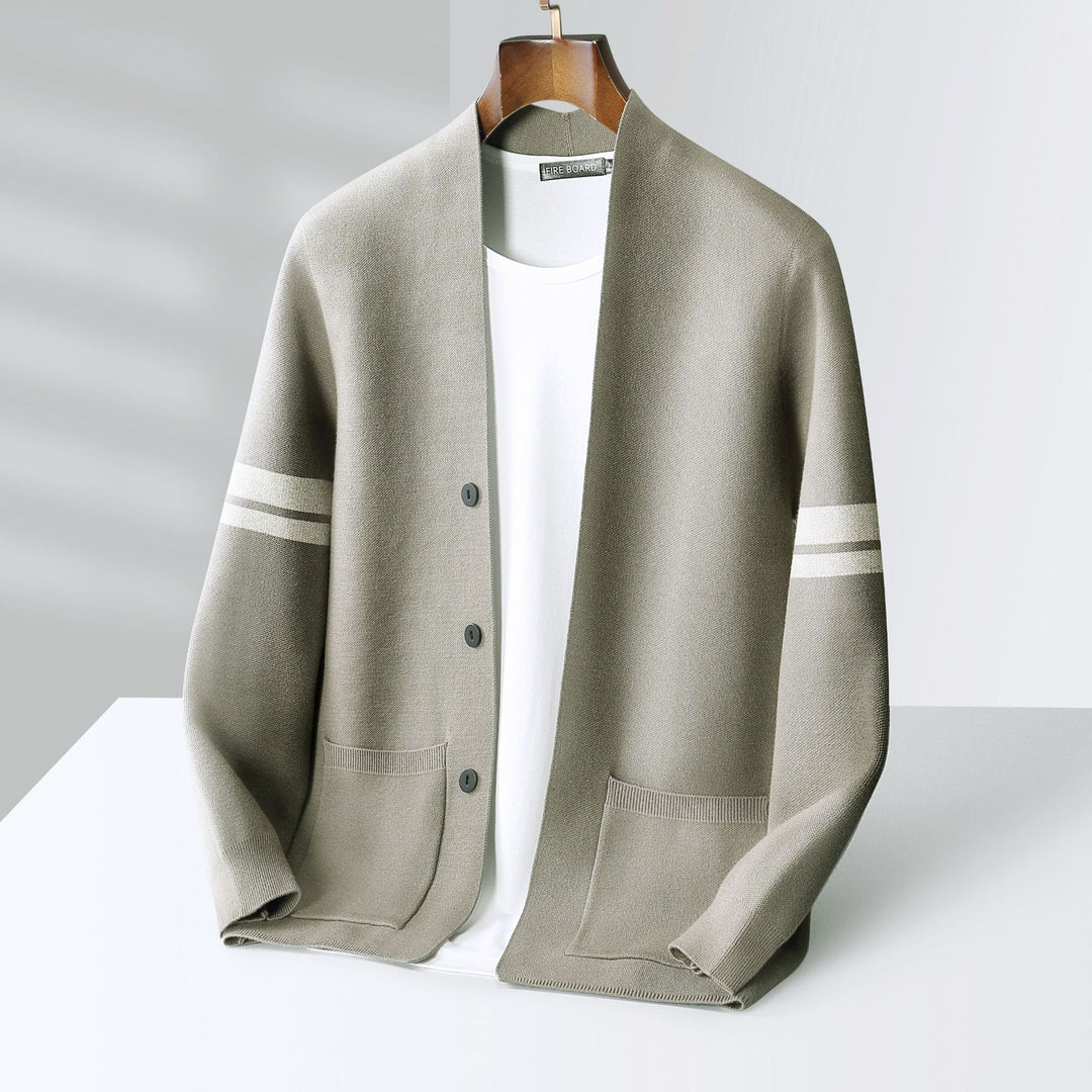 Joshua™ | Luxury Style Merino Wool Cardigan