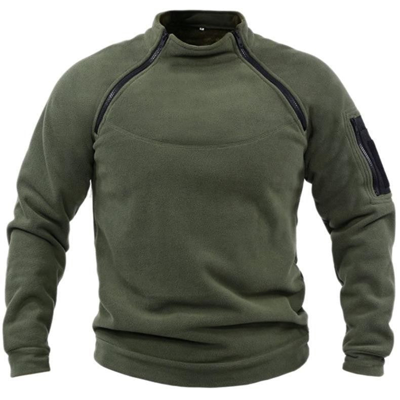 Renard™ | Modern Stand Collar Dual Zip Warm Sweater