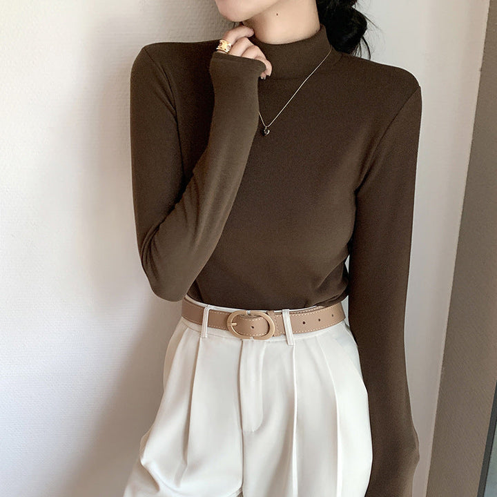 Victoria™ | Thick Warm Velvet Turtleneck Long Sleeved Inner Shirt