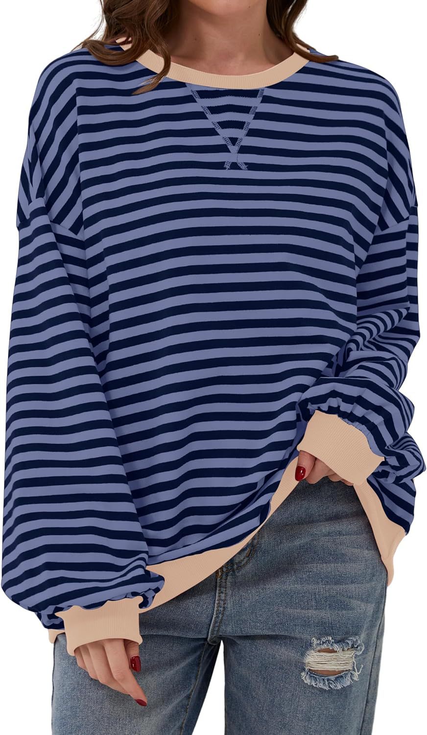 Keira™ | Casual Striped Loose Fit Sweater