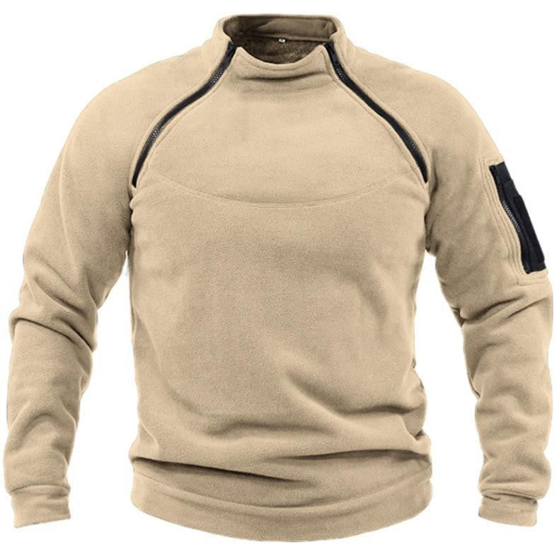 Renard™ | Modern Stand Collar Dual Zip Warm Sweater