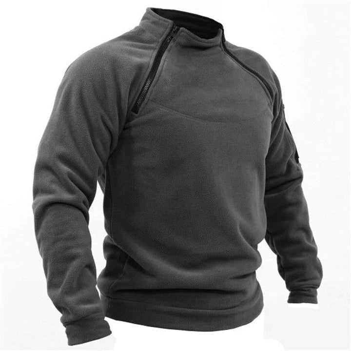 Renard™ | Modern Stand Collar Dual Zip Warm Sweater