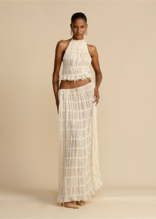 Araceli | Skirt and Sleeveless Top Set