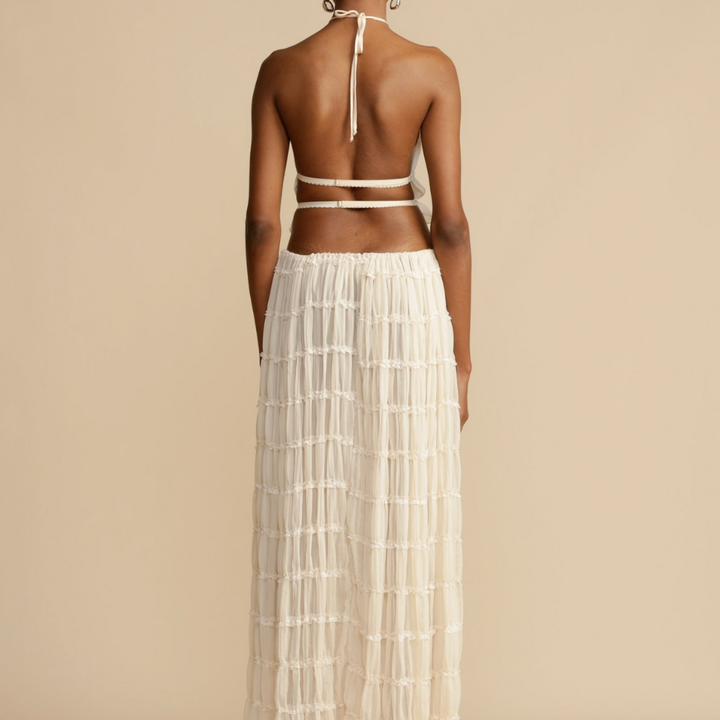 Tessa | Halter Top and Skirt Set