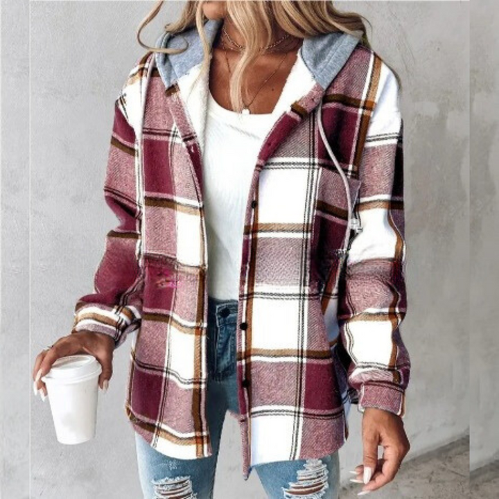 Linette™ | Casual Plaid Autumn Jacket