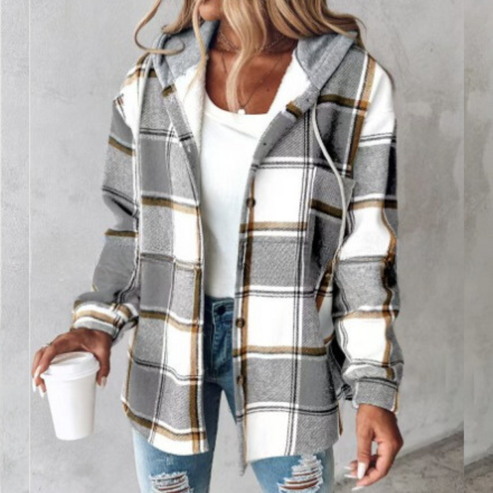 Linette™ | Casual Plaid Autumn Jacket