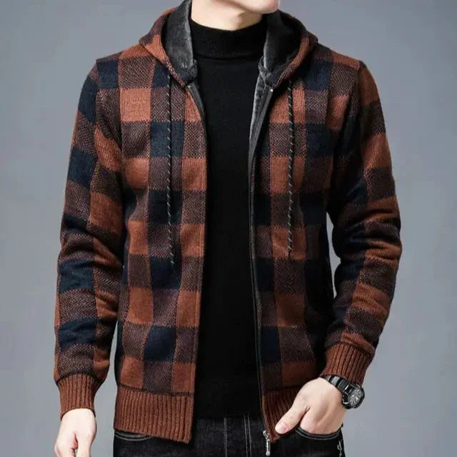 Martin™ | Body Fit Stylish Plaid Jacket