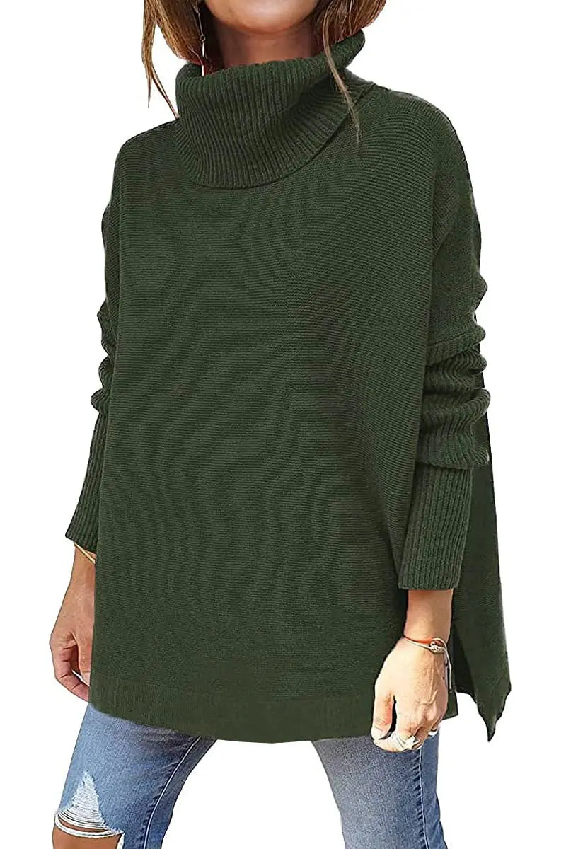 Dahiana™ | Turtle Neck Loose Fit Knitted Sweater