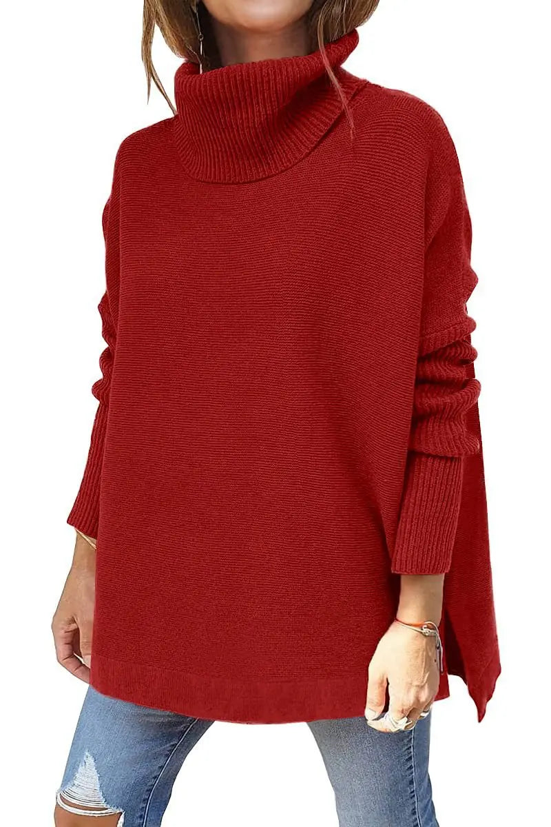 Dahiana™ | Turtle Neck Loose Fit Knitted Sweater