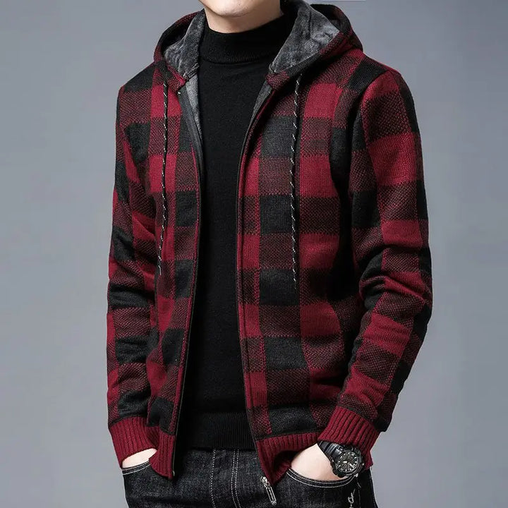 Martin™ | Body Fit Stylish Plaid Jacket