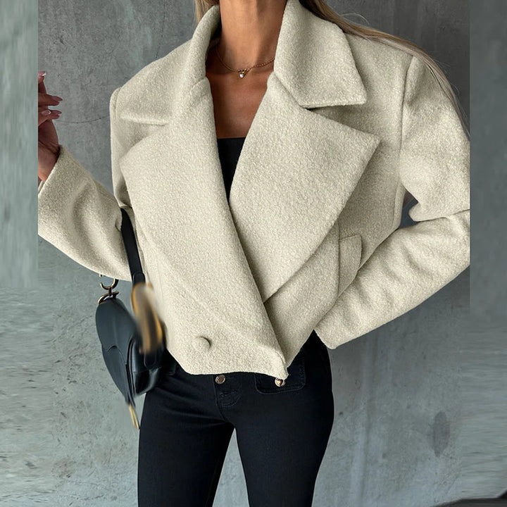 Angeline™ | Casual Stylish Solid Color Outerwear Jacket