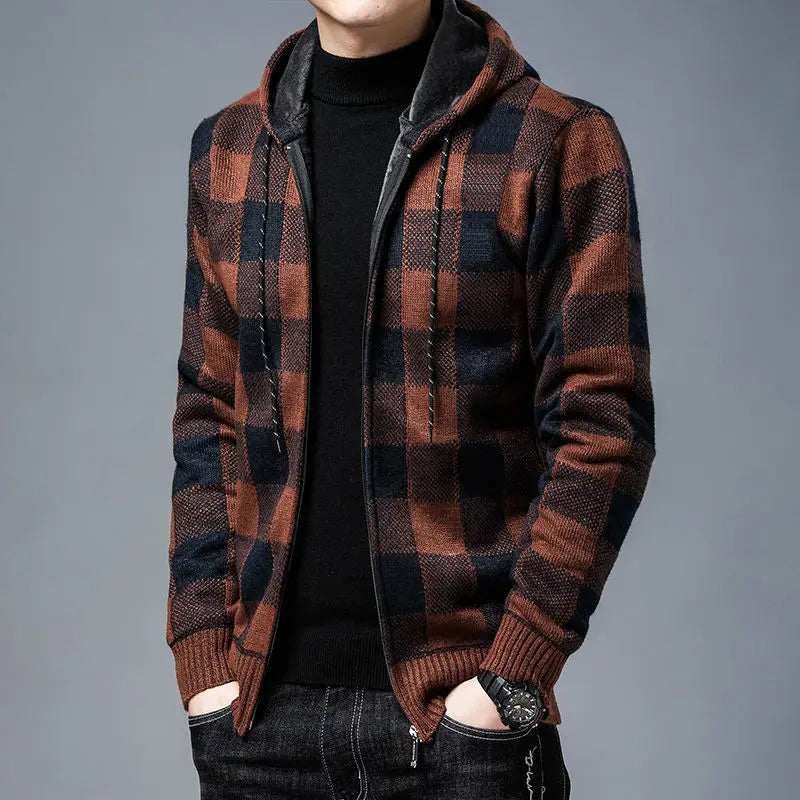 Martin™ | Body Fit Stylish Plaid Jacket