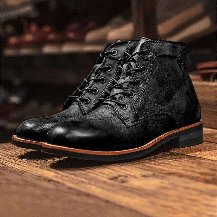 Gilmore™ | Rustic Style Leather Boots