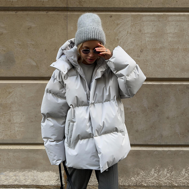 Yulia™ | Modern Style Detachable Hood Warm Puffer Jacket