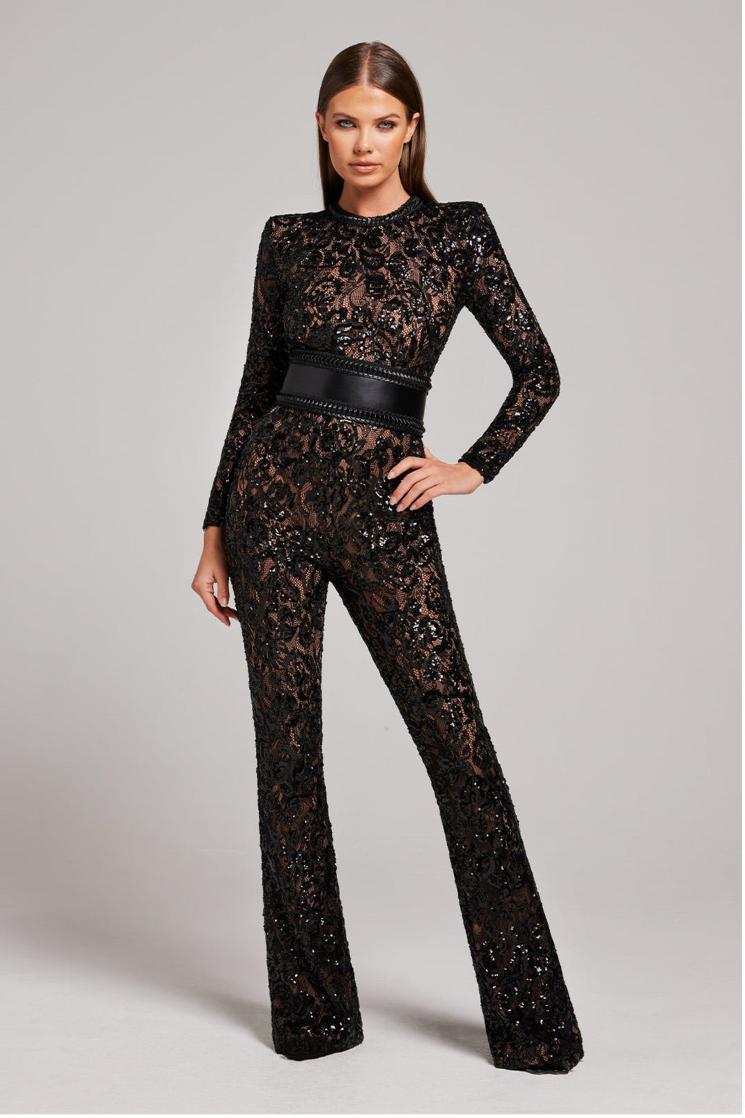 Midnight | Lace Elegance Jumpsuit