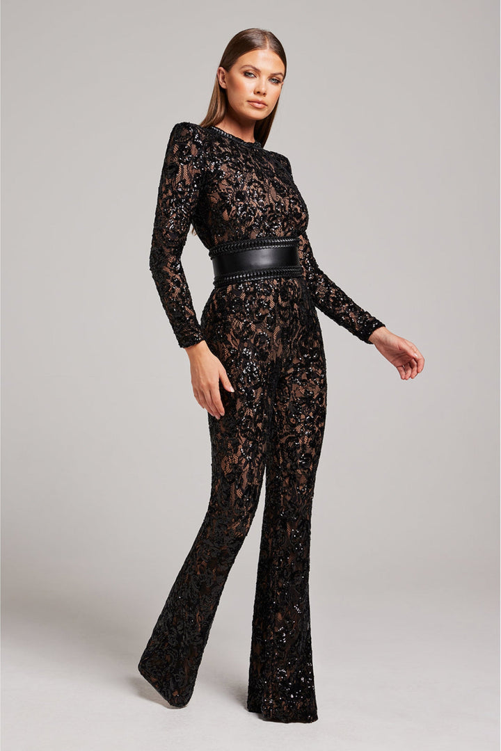 Midnight | Lace Elegance Jumpsuit