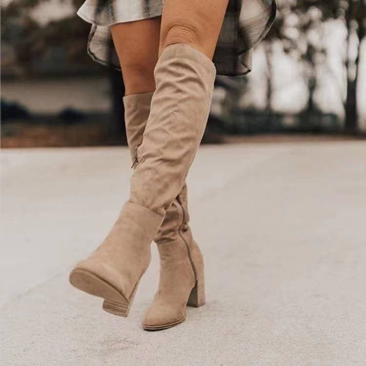 Lisette™ | Elegant Knee-Length Boots