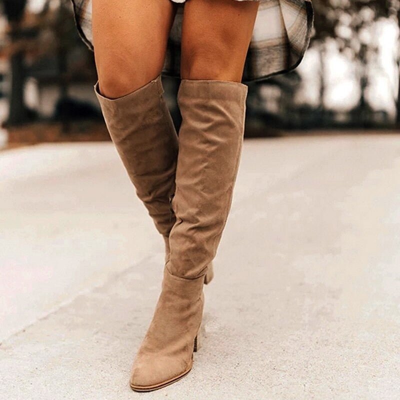 Lisette™ | Elegant Knee-Length Boots