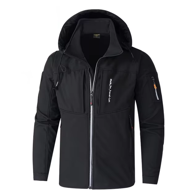 Keith™ | Fleece Lining Detachable Hood Jacket