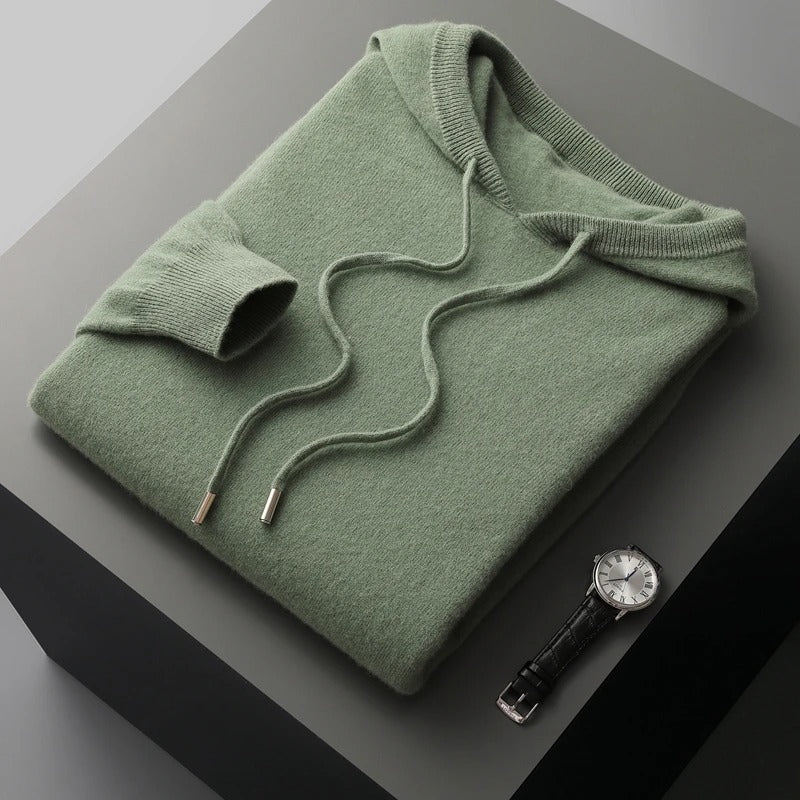 Andrew™ | Minimalist Premium Cashmere Hooded Sweatshirt