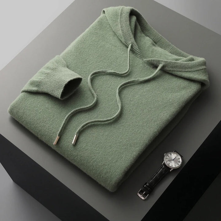 Andrew™ | Minimalist Premium Cashmere Hooded Sweatshirt