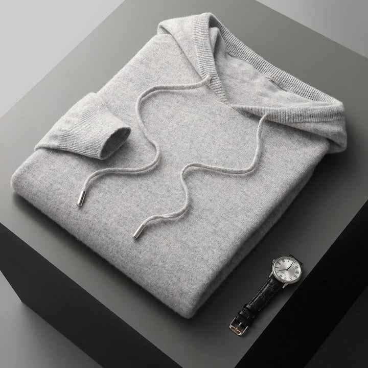 Andrew™ | Minimalist Premium Cashmere Hooded Sweatshirt