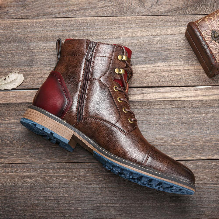 Ronan™ | Handmade premium leather Oxford boots for timeless style and comfort