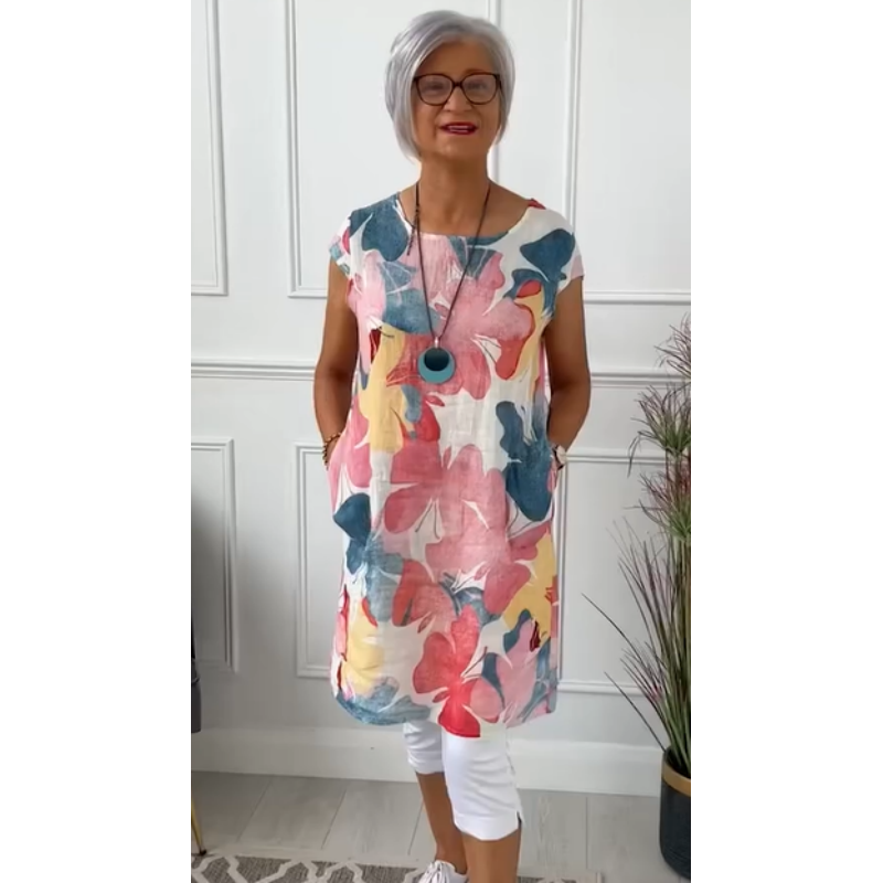 Millie | Elegant Round Neck Dress